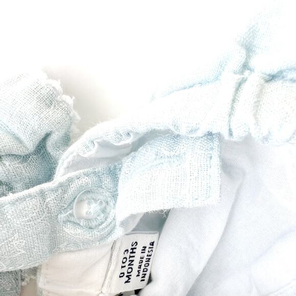 Janie and Jack Reagan Monogrammed Romper - Picture 5 of 6